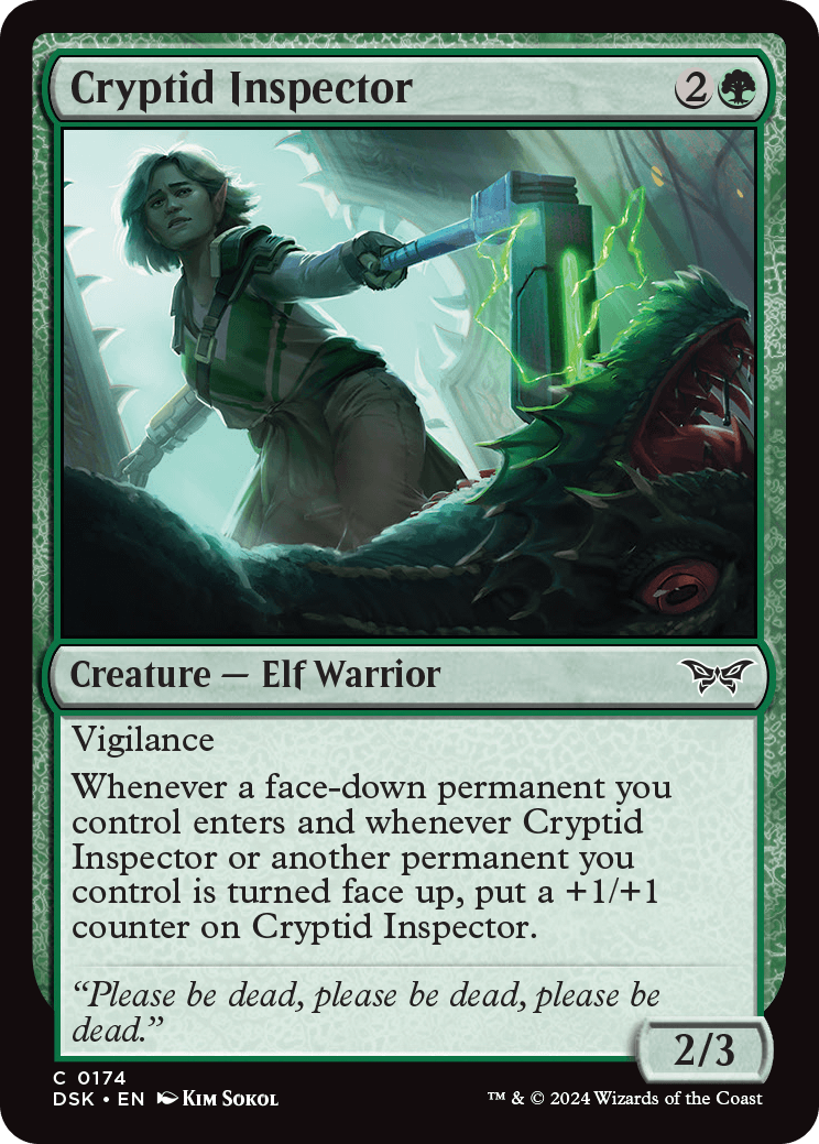 cryptid mtg cards Cryptid Playing Card Set main image 0
