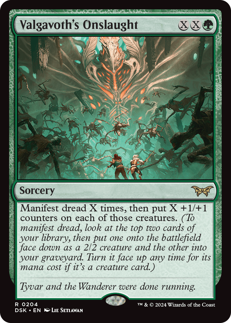 Valgavoth's Onslaught | Duskmourn: House of Horror | Standard | Card Kingdom