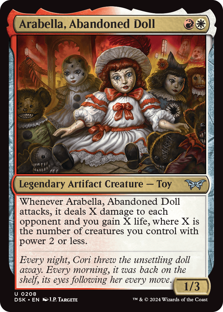MTG]Arabella, Abandoned Doll アーティストプルーフ Arabella