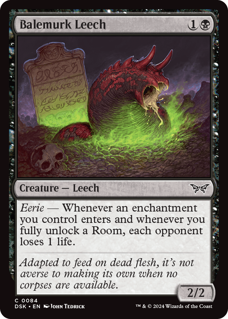 Balemurk Leech | Duskmourn: House of Horror | Standard | Card Kingdom