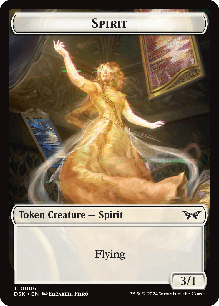 Spirit Token | Duskmourn: House of Horror Foil | Standard