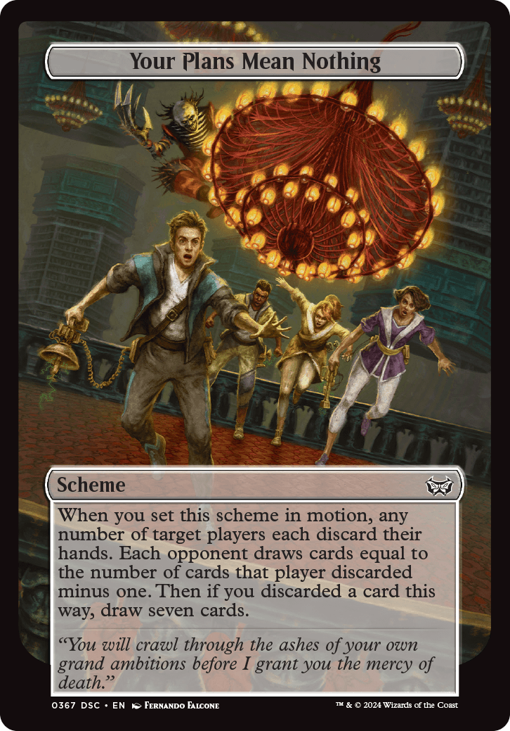 archenemy cards mtg duskmourn Choose Your Champion (Full Art) [Duskmourn: Archenemy]