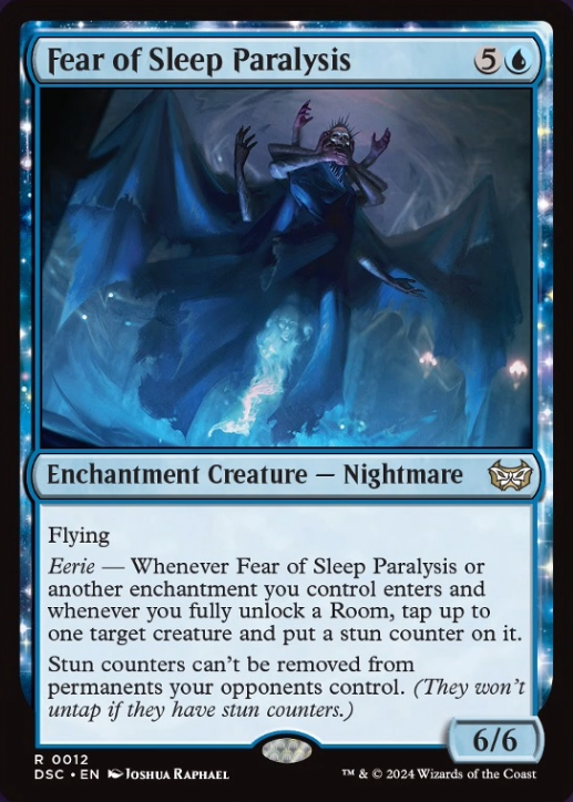 Fear of Sleep Paralysis | Duskmourn: House of Horror Commander Decks |  Commander | Card Kingdom