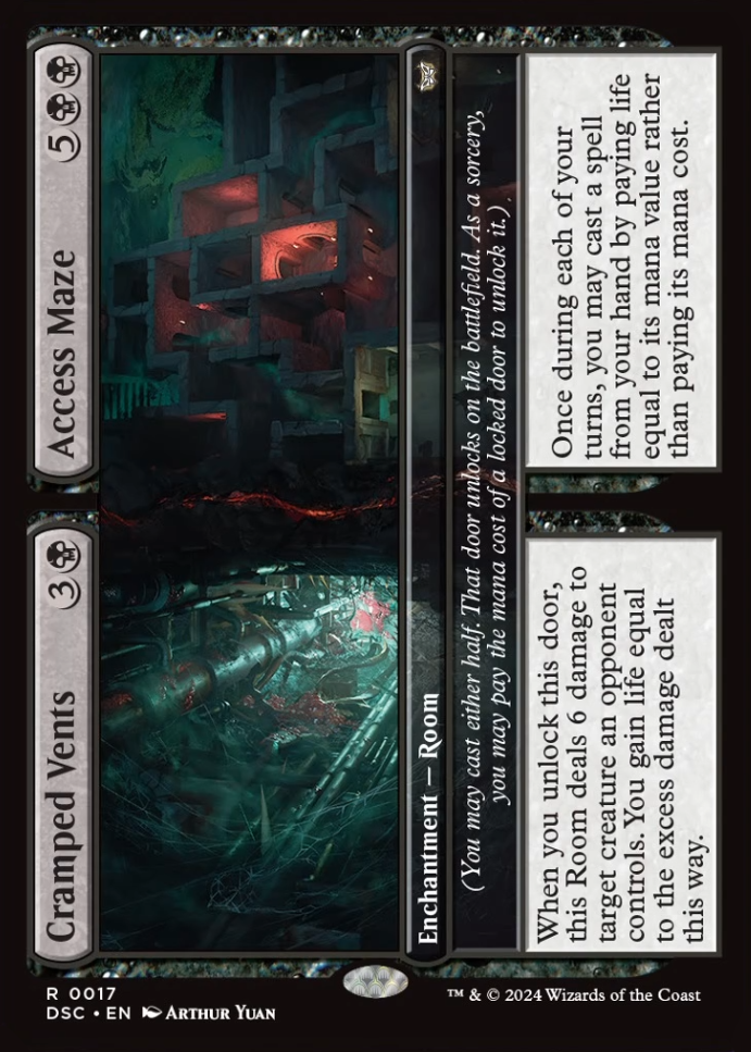 Cramped Vents // Access Maze | Duskmourn: House of Horror Commander Decks |  Commander | Card Kingdom