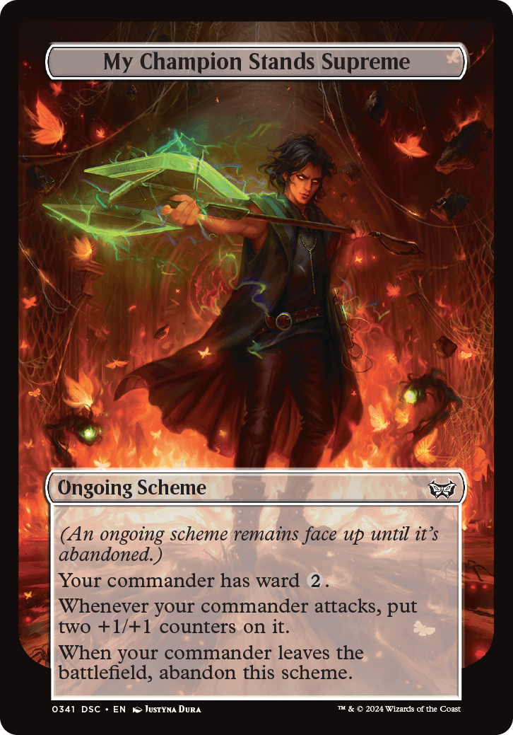 My Champion Stands Supreme | Duskmourn: House of Horror Commander Decks |  Commander | Card Kingdom