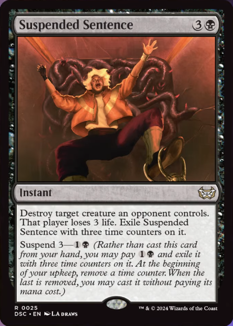 mtg suspend commander deck Suspended Sentence | Duskmourn: House of Horror Commander Decks | Commander