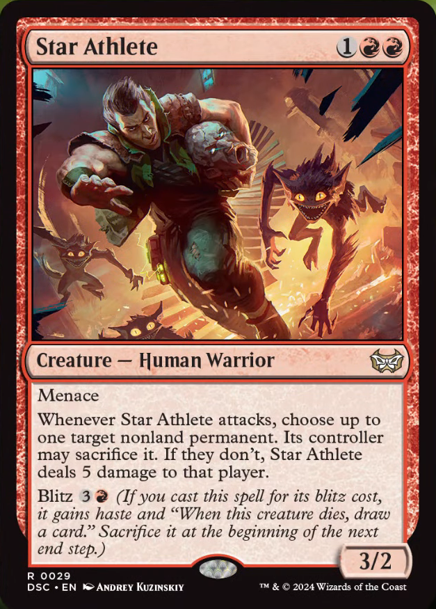Star Athlete | Duskmourn: House of Horror Commander Decks | Commander |  Card Kingdom