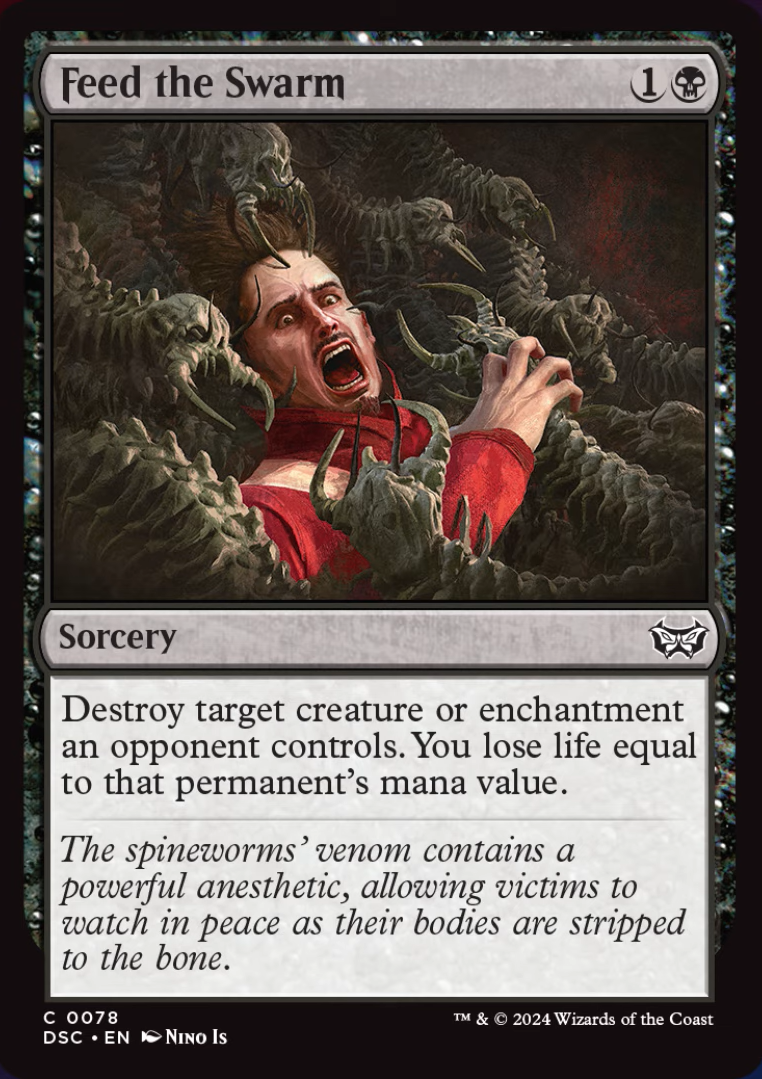 Duskmourn Set Cards A-M Magic: The Gathering Commander Deck - Duskmourn:  House Of Horror (A To M, Near Mint) Horror House Game