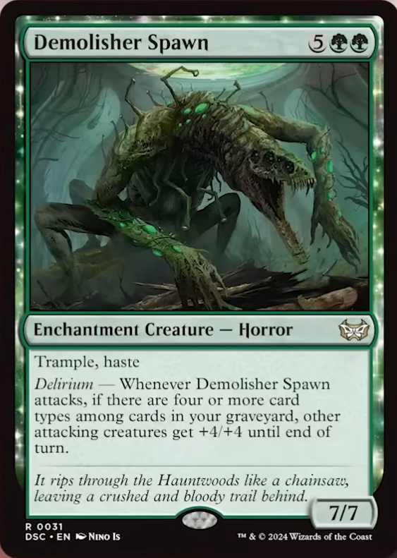 Demolisher Spawn | Duskmourn: House of Horror Commander Decks | Commander |  Card Kingdom