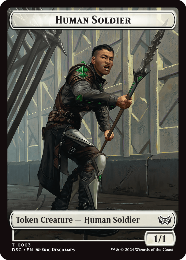 Human Soldier Token // Scarecrow Token | Duskmourn: House of Horror ...