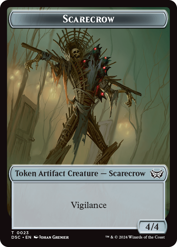 Scarecrow Token // Glimmer Token | Duskmourn: House of Horror Commander  Decks | Commander | Card Kingdom