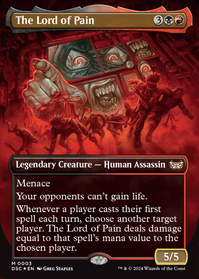 The Lord of Pain | Duskmourn: House of Horror Commander Decks 