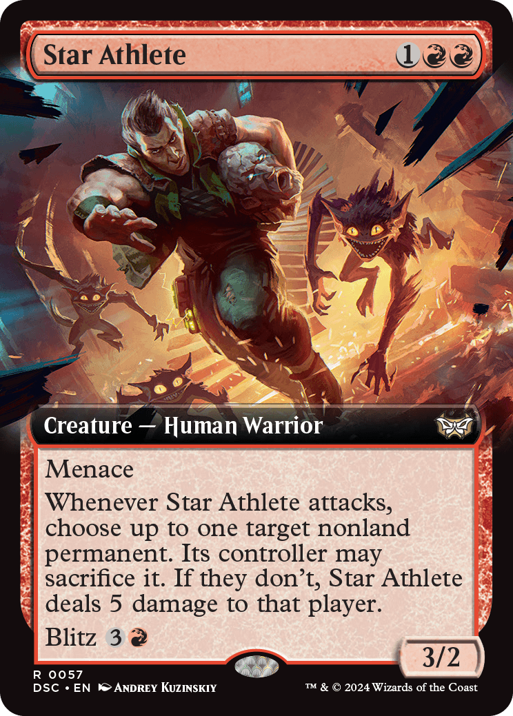 Star Athlete | Duskmourn: House of Horror Commander Decks Variants |  Commander | Card Kingdom