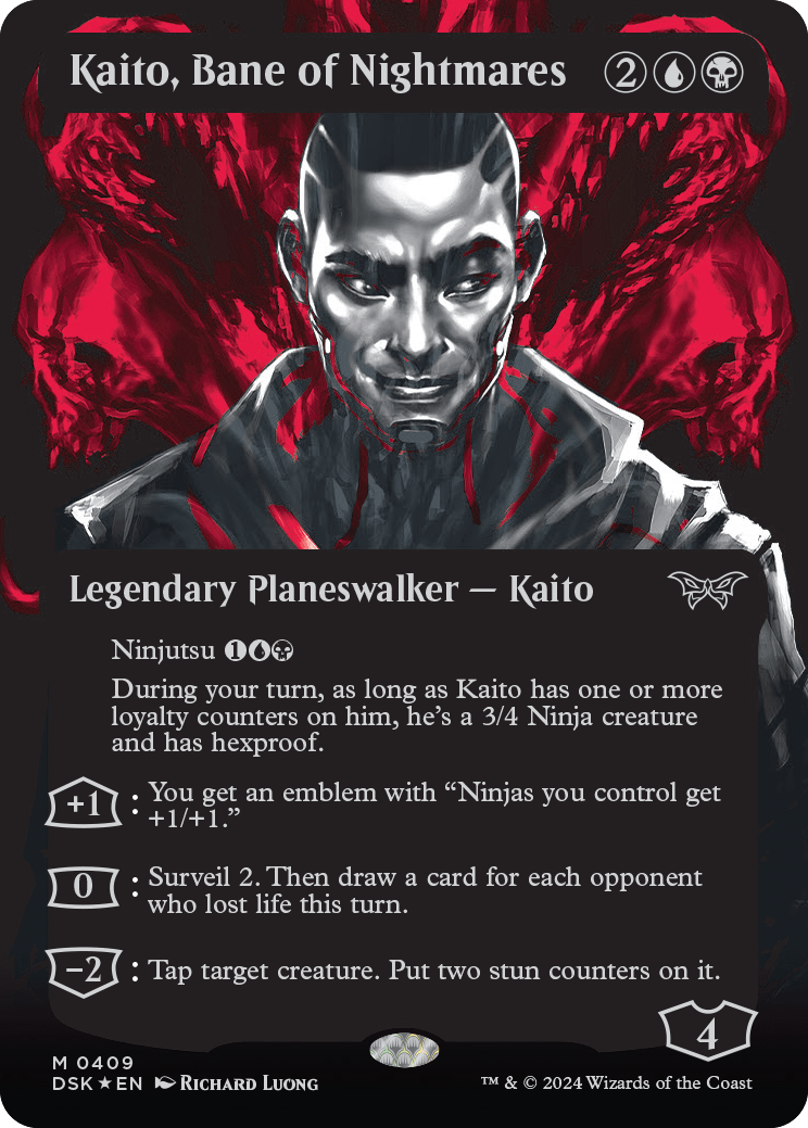 Kaito, Cunning Infiltrator | Foundations Variants Foil | Standard