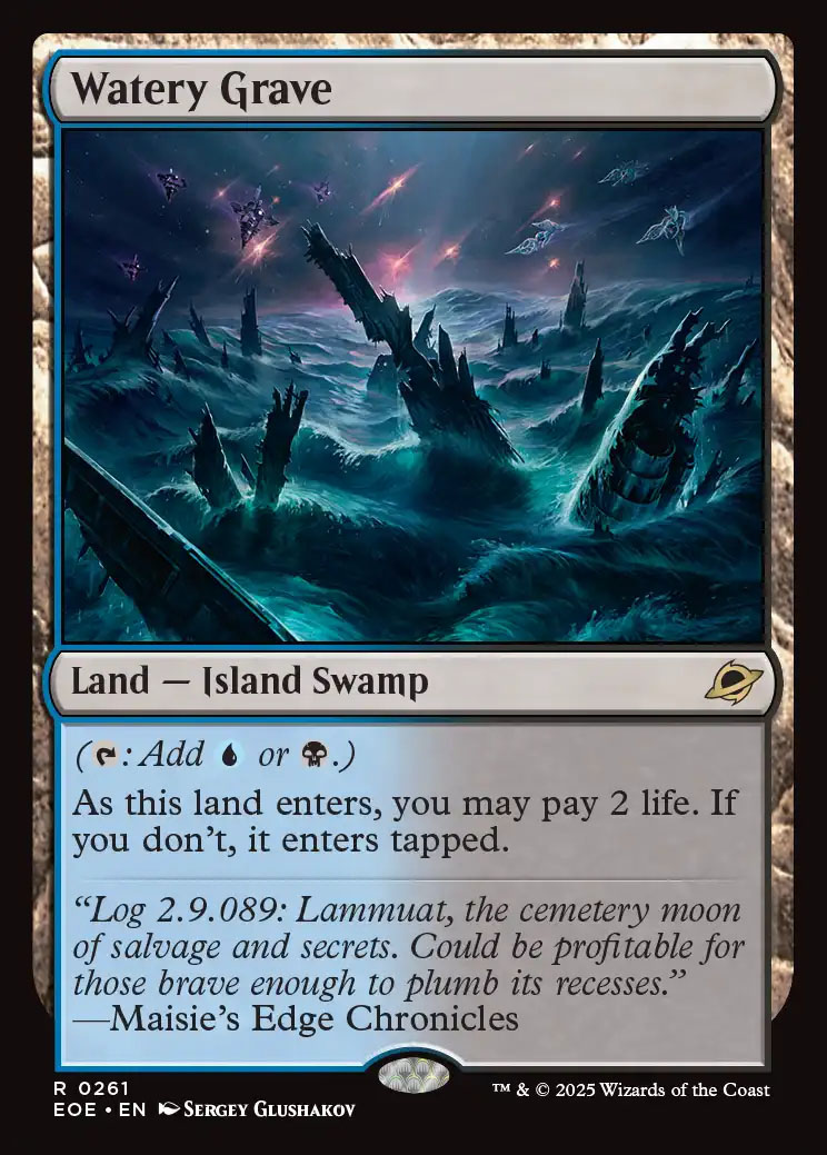 Watery Grave | Edge of Eternities Foil | Standard | Card Kingdom