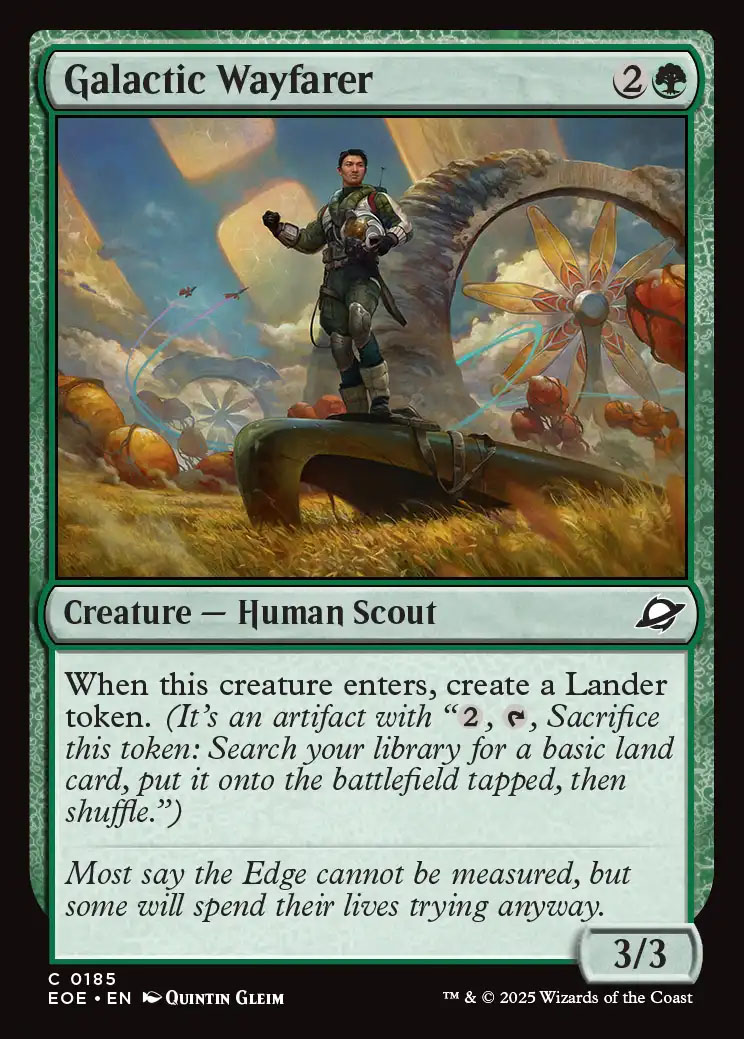 Galactic Wayfarer | Edge of Eternities | Standard | Card Kingdom