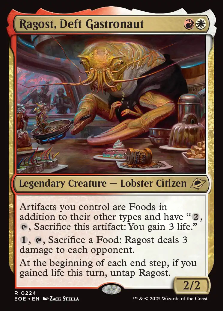 Ragost, Deft Gastronaut | Edge of Eternities Foil | Standard | Card Kingdom