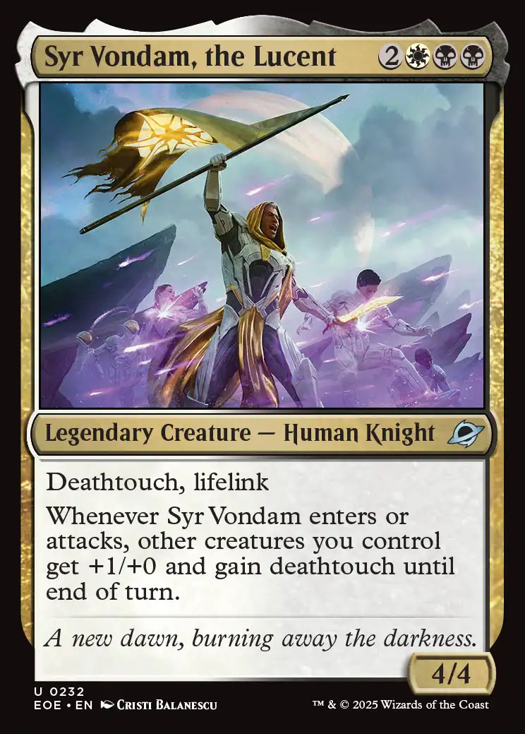 Syr Vondam, the Lucent | Edge of Eternities | Standard | Card Kingdom