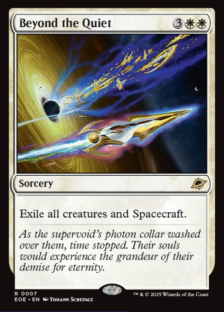 Beyond the Quiet | Edge of Eternities | Standard | Card Kingdom