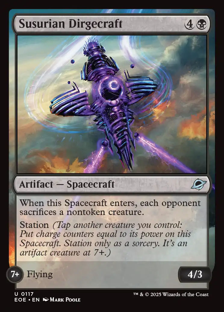 mtg cards with station Commander Deck EDH Deck Infinite Guideline 100 Magic Custom Deck Spacecraft Multicolor Edge of Eternities Comes in a convenient storage box for drafts and deck building! What is everyone's thoughts on