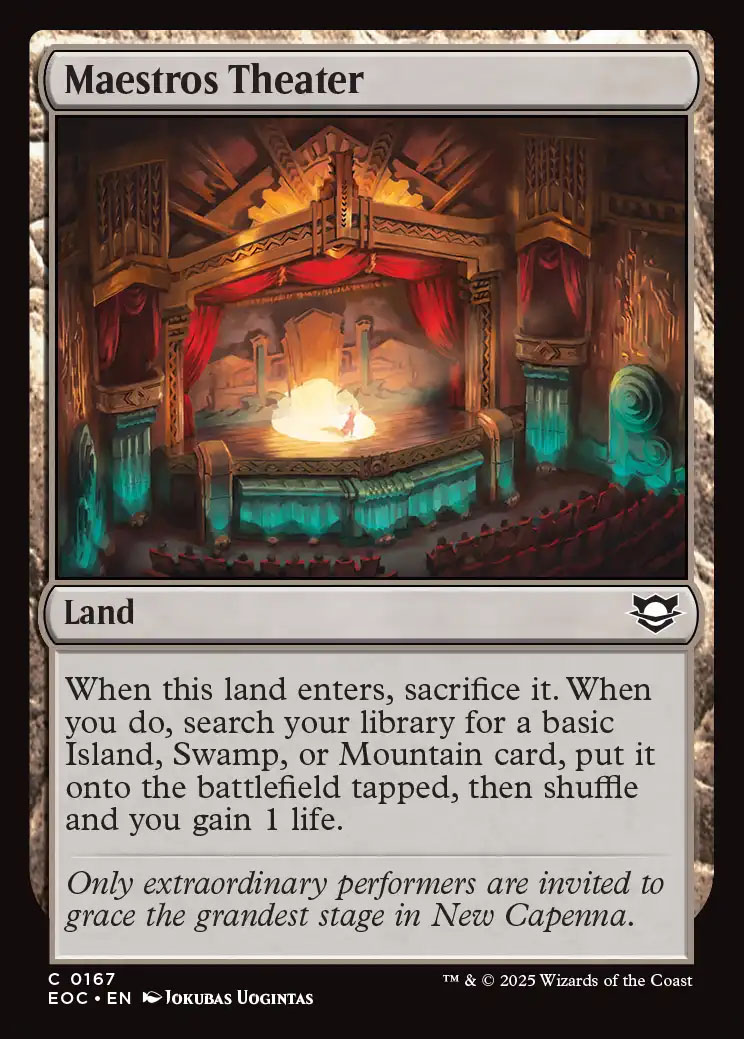 mtg maestros commander deck Streets of New Capenna – Massacre and a foil MTG Commander Deck EDH Deck