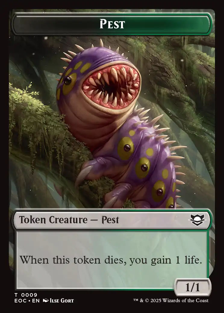 pest cards mtg Magic The Gathering - Wilds of Eldraine 3/2 Search for Blex Pest Summoning  Strixhaven: School