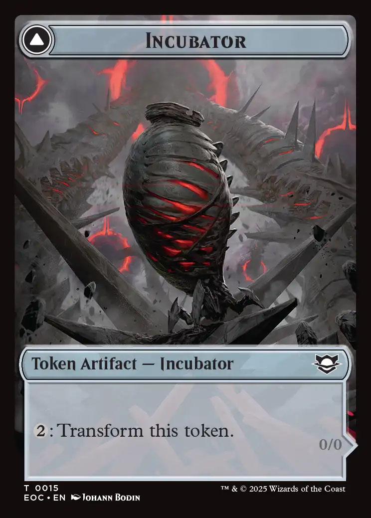 Incubator Token // Phyrexian Token | Edge of Eternities Commander Decks  Foil | Commander | Card Kingdom