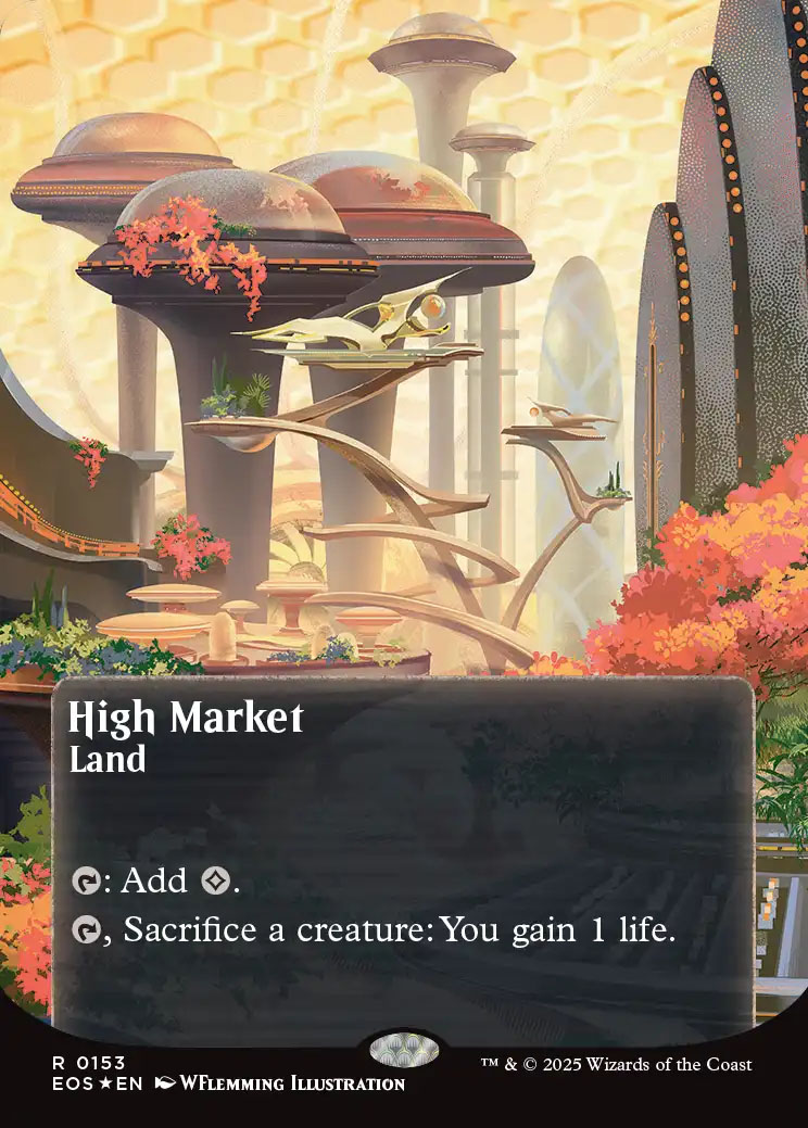 Edge of Eternities Stellar Sights Foil: High Market (0108
