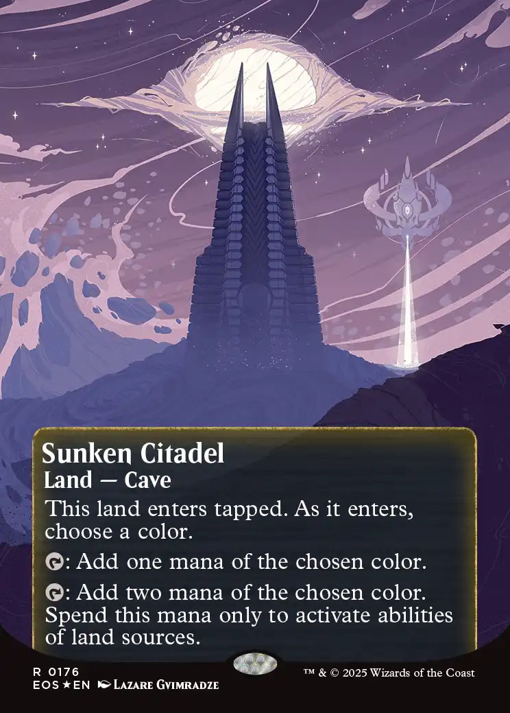 Edge of Eternities Stellar Sights Foil: Sunken Citadel (0176