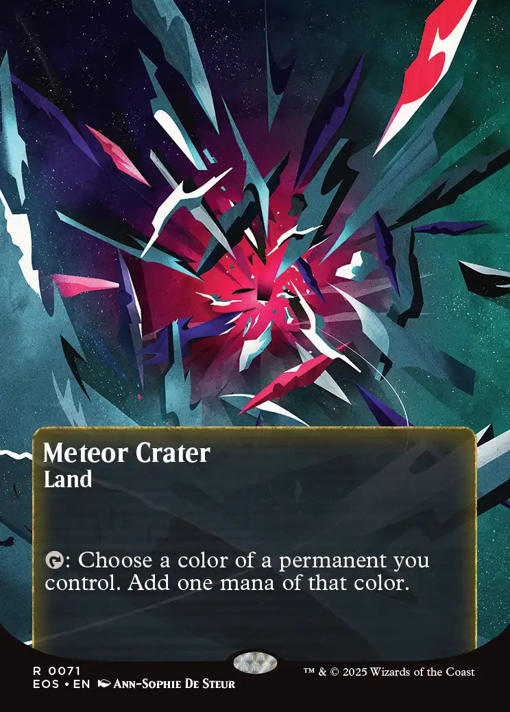 Edge of Eternities Stellar Sights Foil: Eldrazi Temple (0059