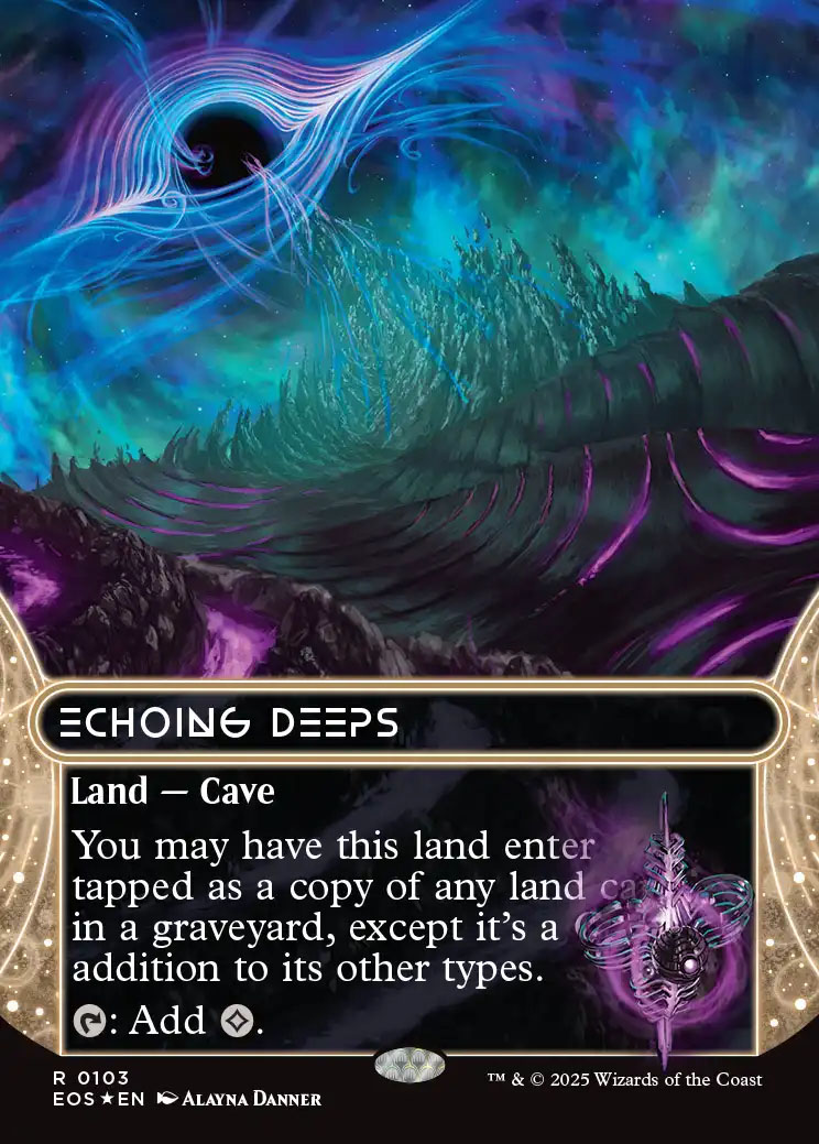 Edge of Eternities Stellar Sights Foil: Eldrazi Temple (0104