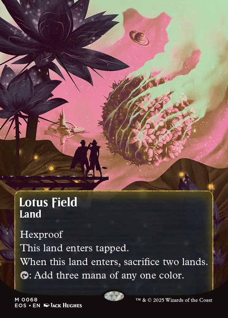 Edge of Eternities Stellar Sights Foil: Lotus Field (0068