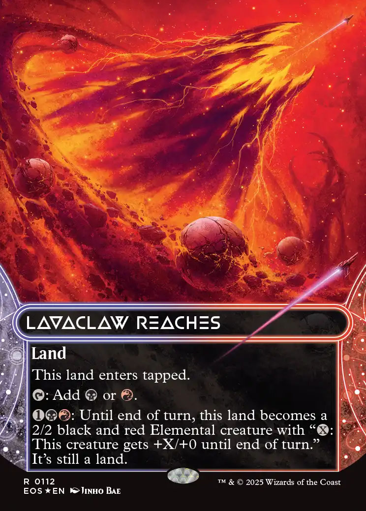 Edge of Eternities Stellar Sights Foil: Eldrazi Temple (0104