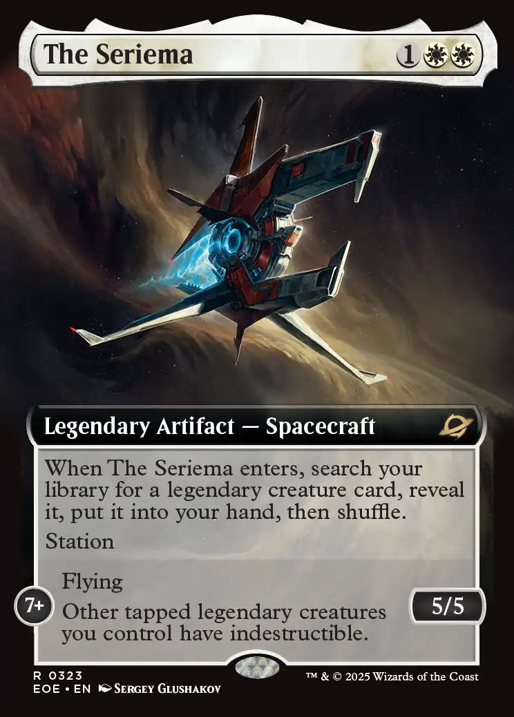 The Seriema | Edge of Eternities Variants Foil | Standard | Card Kingdom