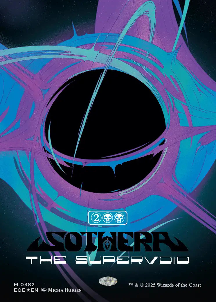 Sothera, the Supervoid | Edge of Eternities Variants Foil