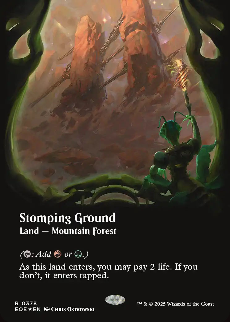 Temple Garden | Lorwyn Eclipsed Variants Foil | Standard | Card
