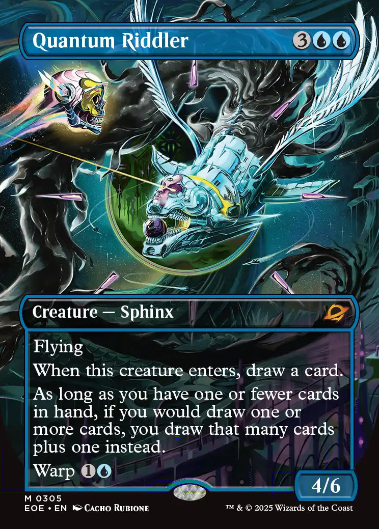 Quantum Riddler | Edge of Eternities Variants | Standard | Card