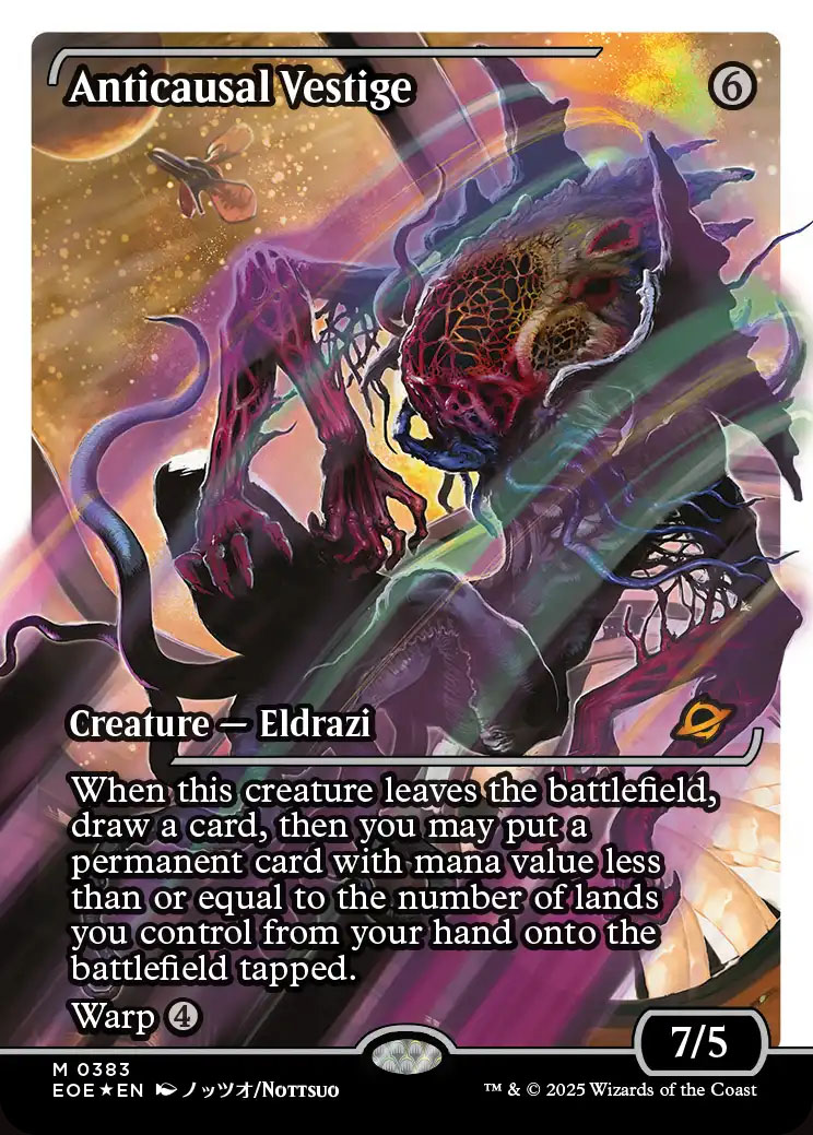 The Endstone | Edge of Eternities Variants Foil | Standard | Card