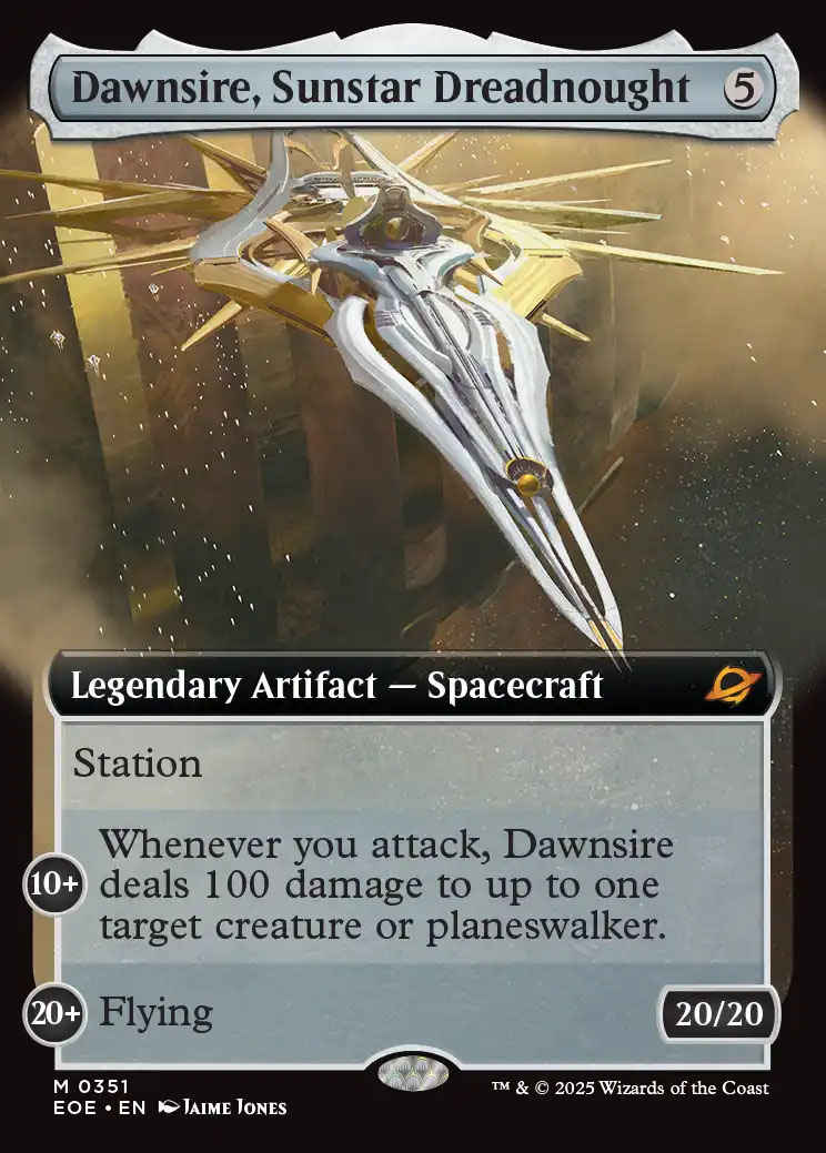 Exalted Sunborn | Edge of Eternities Variants Foil | Standard