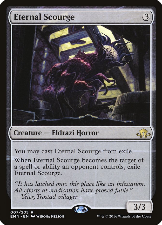 MtG Eldritch Moon Rare Foil Eternal Scourge #7