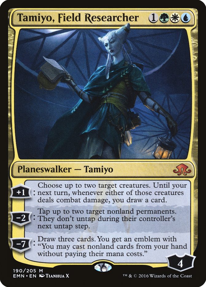 Mtg Eldritch Moon Mythic Rare Tamiyo, Field Researcher #190