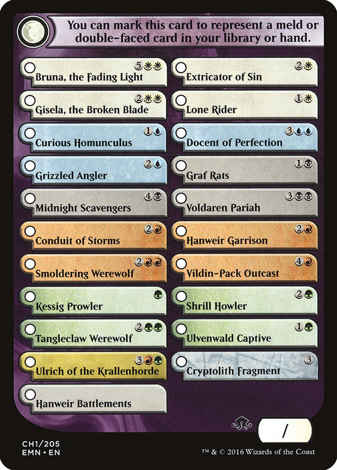Checklist Card | Eldritch Moon | Modern | Card Kingdom