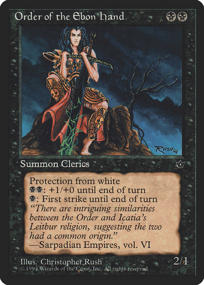 Order of the Ebon Hand | Fallen Empires | Card Kingdom