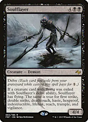 mtg fate reforged cards Magic the Gathering: Booster Pack : Toys & Games awesome deck Soulflayer | Fate Reforged |