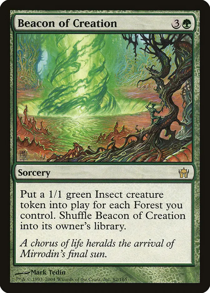 beacon cards mtg Altered Art From the Fifth Dawn set. Beacon of Creation | Fifth