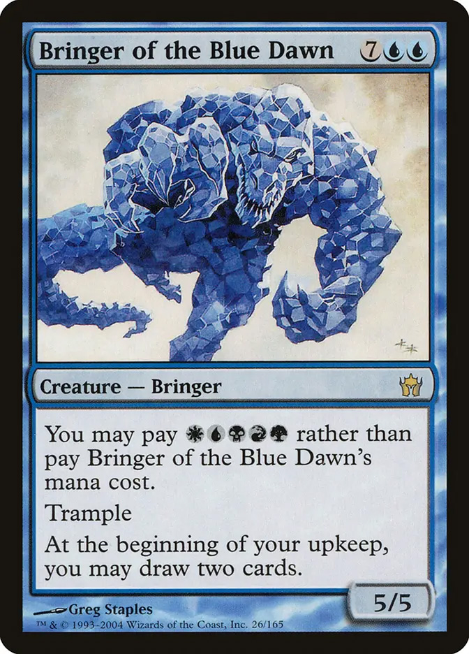 mtg card with the word dawn in it Elemental [Scourge] At the beginning of your end step Magic The Gathering Fifth Dawn