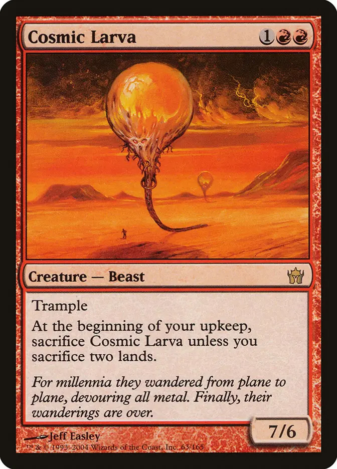 mtg cosmic cards Commander Deck EDH Deck Spider-Man 100 Magic Custom D  Moonveil Games Cosmic Larva | Fifth Dawn