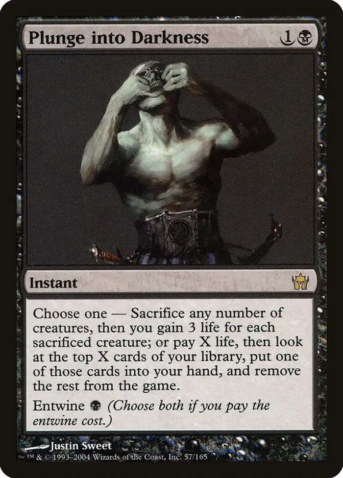 Plunge into Darkness | Fifth Dawn Foil | Modern | Card Kingdom