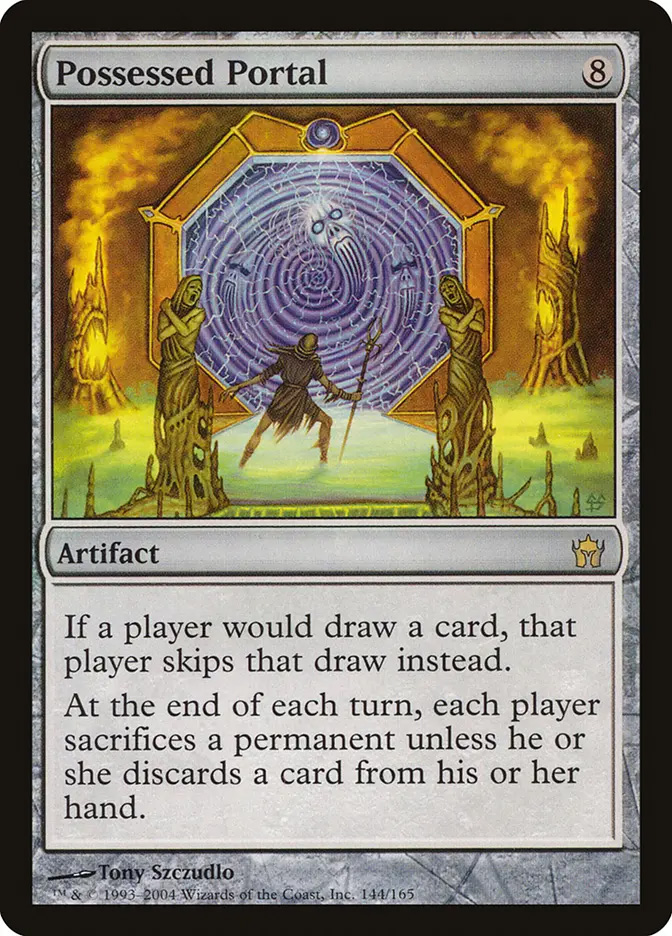 mtg portal cards Magic The Gathering - Planar - Dimensional Varco When The Spot dies Magic the Gathering Fifth Dawn