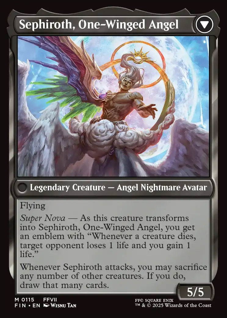 Sephiroth, Fabled SOLDIER | Final Fantasy Foil | Card Kingdom